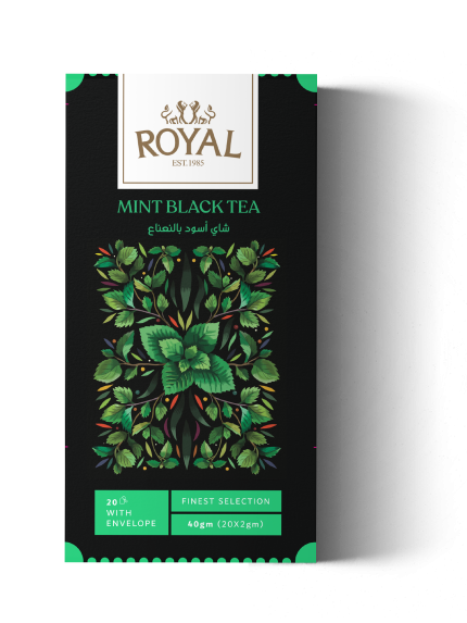 BLACK TEA WITH MINT
